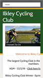Mobile Screenshot of ilkleycyclingclub.org.uk
